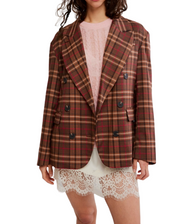 Free People Dean Double Breasted Blazer