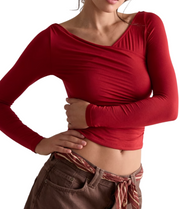 Free People That's A Wrap Layering Top