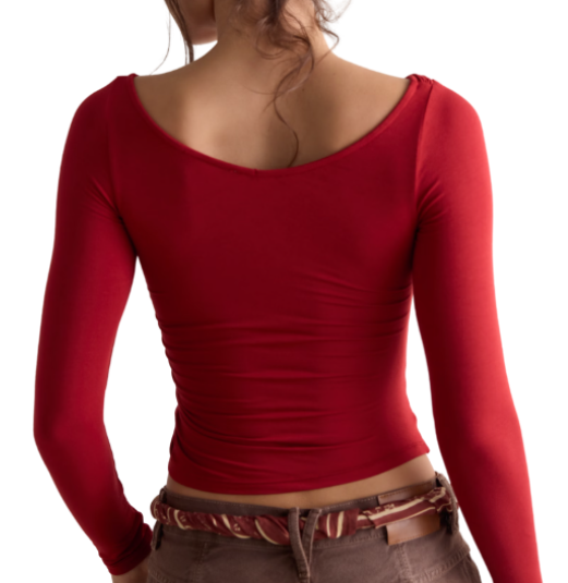Free People That's A Wrap Layering Top