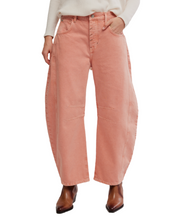 Free People Good Luck Mid Rise Barrel Jean