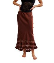 Free People Long Lost Lover Maxi Slip Skirt