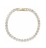 Ettika Crystal Chain Tennis Bracelet