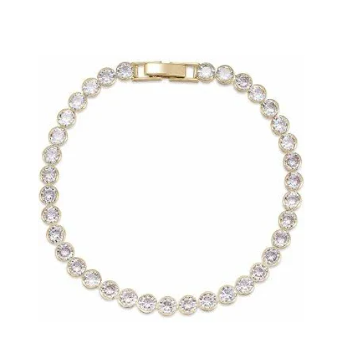 Ettika Crystal Chain Tennis Bracelet