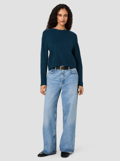 French Connection Babysoft Oversized Crewneck Pullover