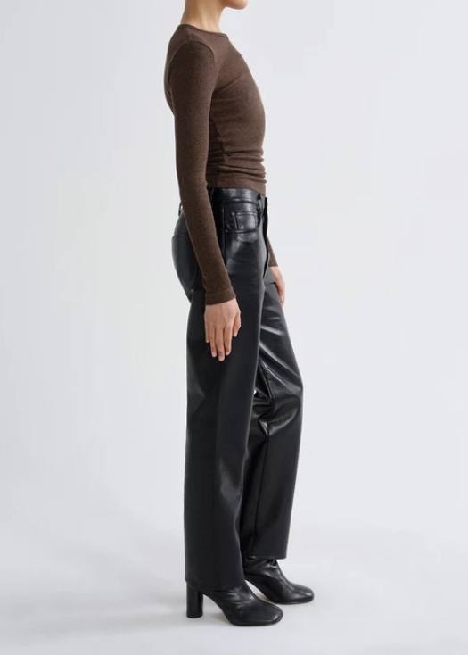 AGOLDE Lana in Recycled Leather (Detox)