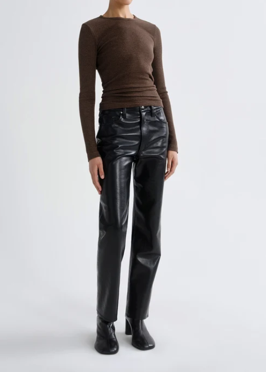 AGOLDE Lana in Recycled Leather (Detox)