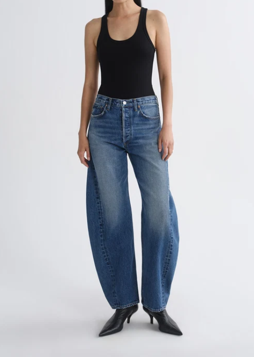 AGOLDE Luna Pieced Jean (Logical)