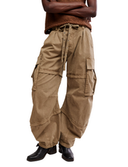 Free People Reef Curved Twill Cargo Pants