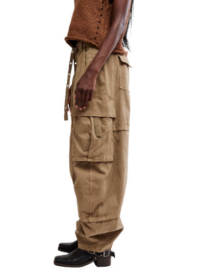 Free People Reef Curved Twill Cargo Pants