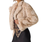 Free People Supernova Cropped Fur