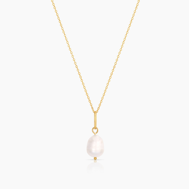 THATCH Colette Pearl Charm Necklace