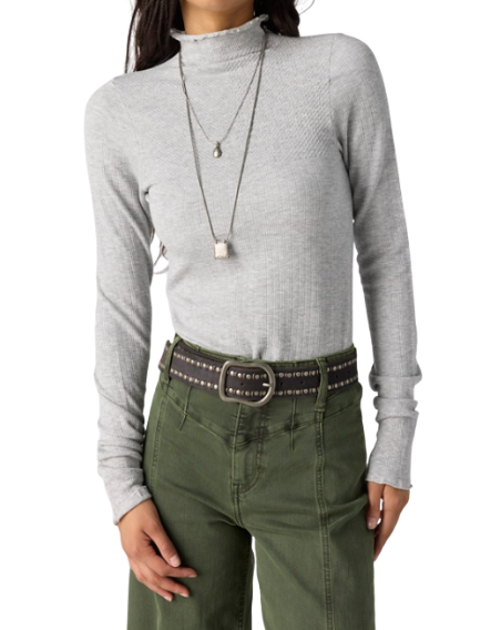 Free People So Soft Seamless Mock Neck
