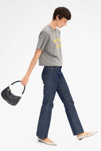 Petit Moyen Messenger-Medium Woven Diagonal
