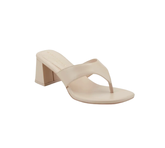 Marc Fisher Arcee Block Heel Thong Sandal