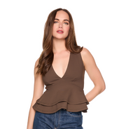 Susana Monaco Double Layer V Tank 5"
