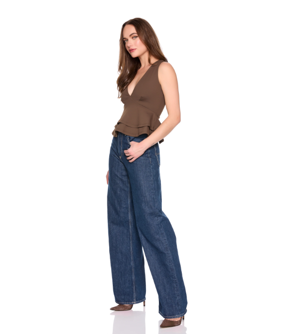 Susana Monaco Double Layer V Tank 5"