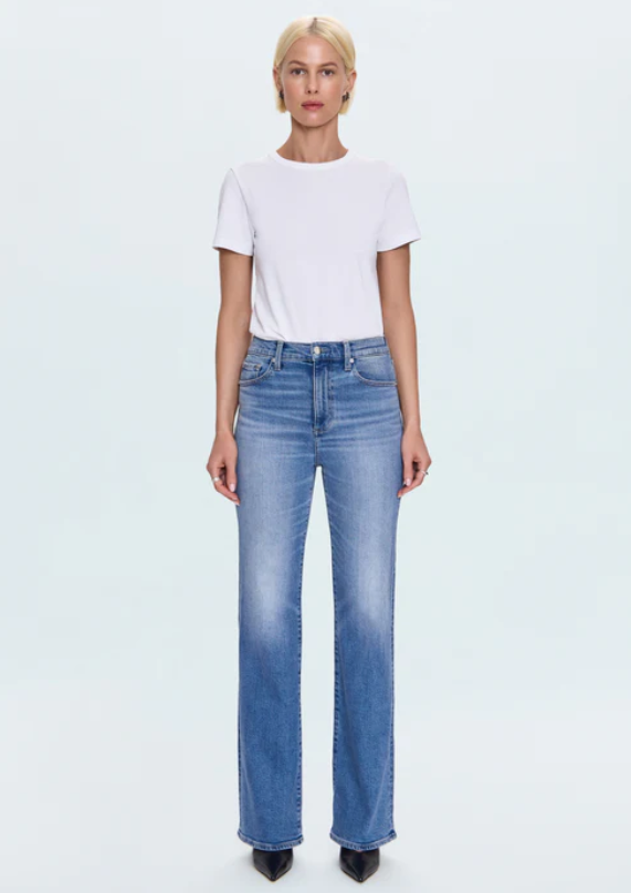 Pistola Evie High Rise Slim Boot Cut Jean (Illusion)