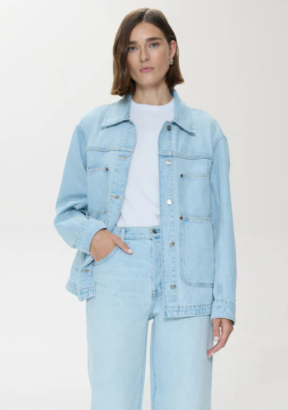 Pistola Karlee Oversized Chore Jacket (Postcards)