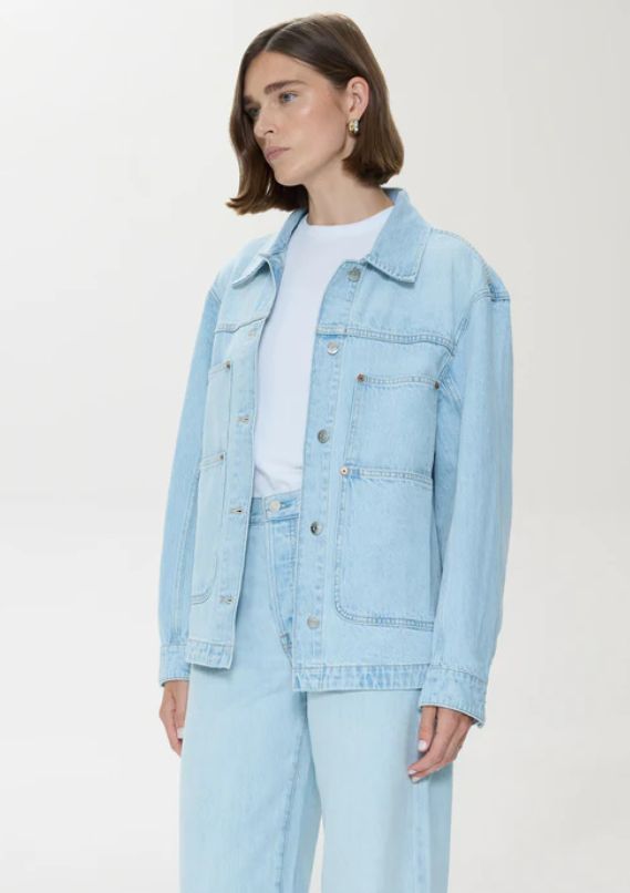 Pistola Karlee Oversized Chore Jacket (Postcards)