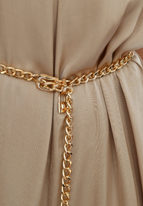 Ettika Lucky Link Chain Belt