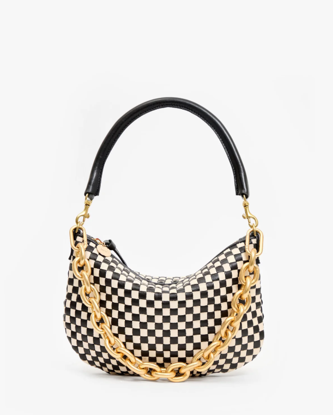 Clare V. Shortie Strap (Vintage Gold)