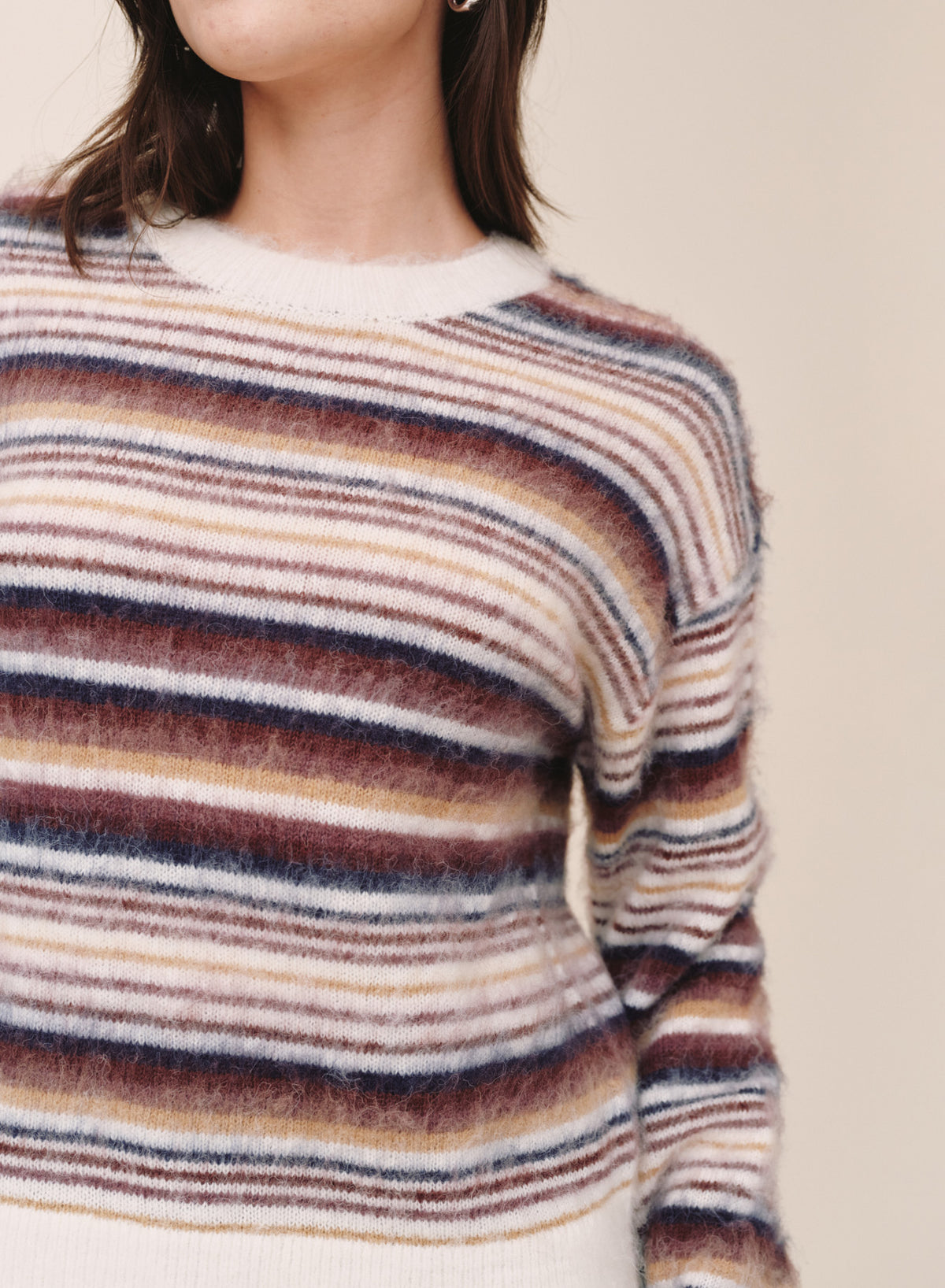 B20219-L98-304 - CREW NECK SWEATER