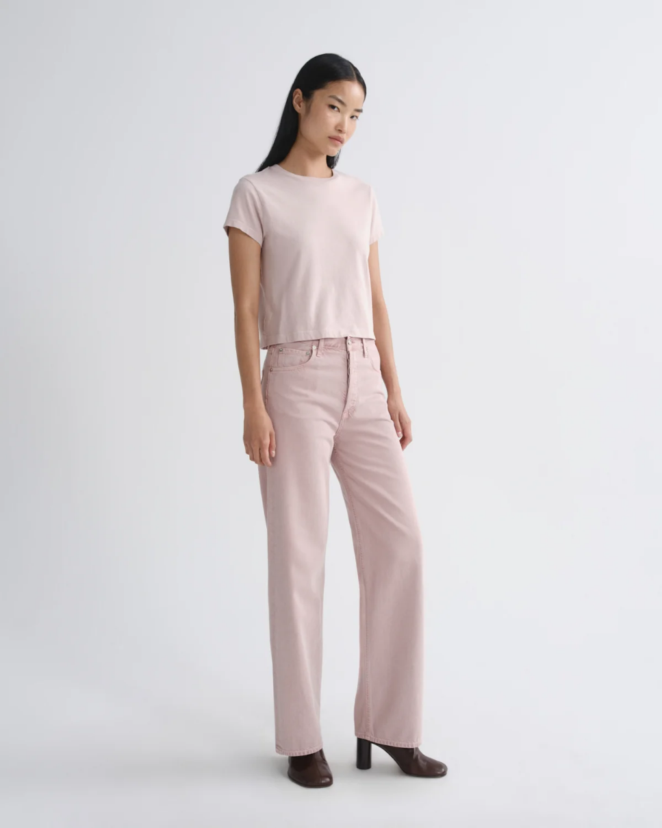 AGOLDE Adine Shrunken Tee