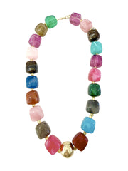 Gemelli Massey Chunky Beaded Necklace - Multi