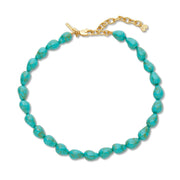Lele Sadoughi Turquoise Baroque Collar Necklace