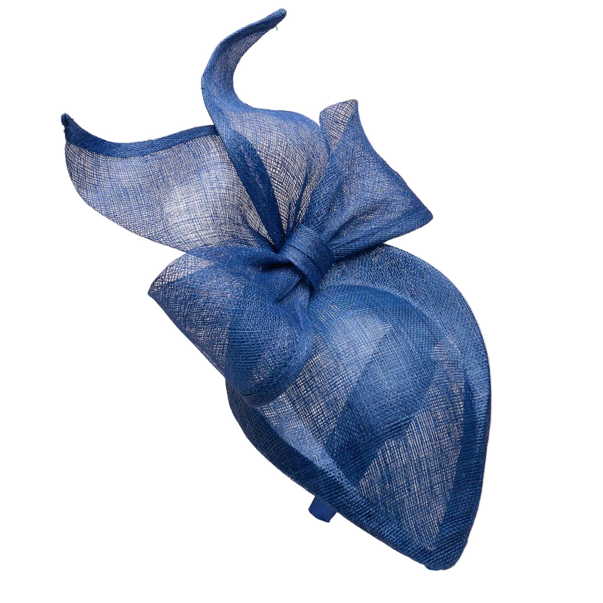 Big Bow Sinamay Pillbox Fascinator