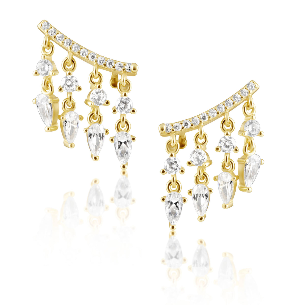 SAHIRA Tessa CZ Stud Earring