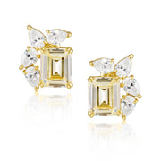 SAHIRA Marquise Sunburst Earrings