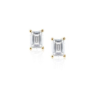 SAHIRA Katie Emerald Cut Stud Earring