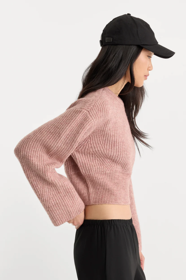 GOOD AMERICAN Chunky Knit Sweater