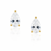 SAHIRA Pear Cut Stud Earring