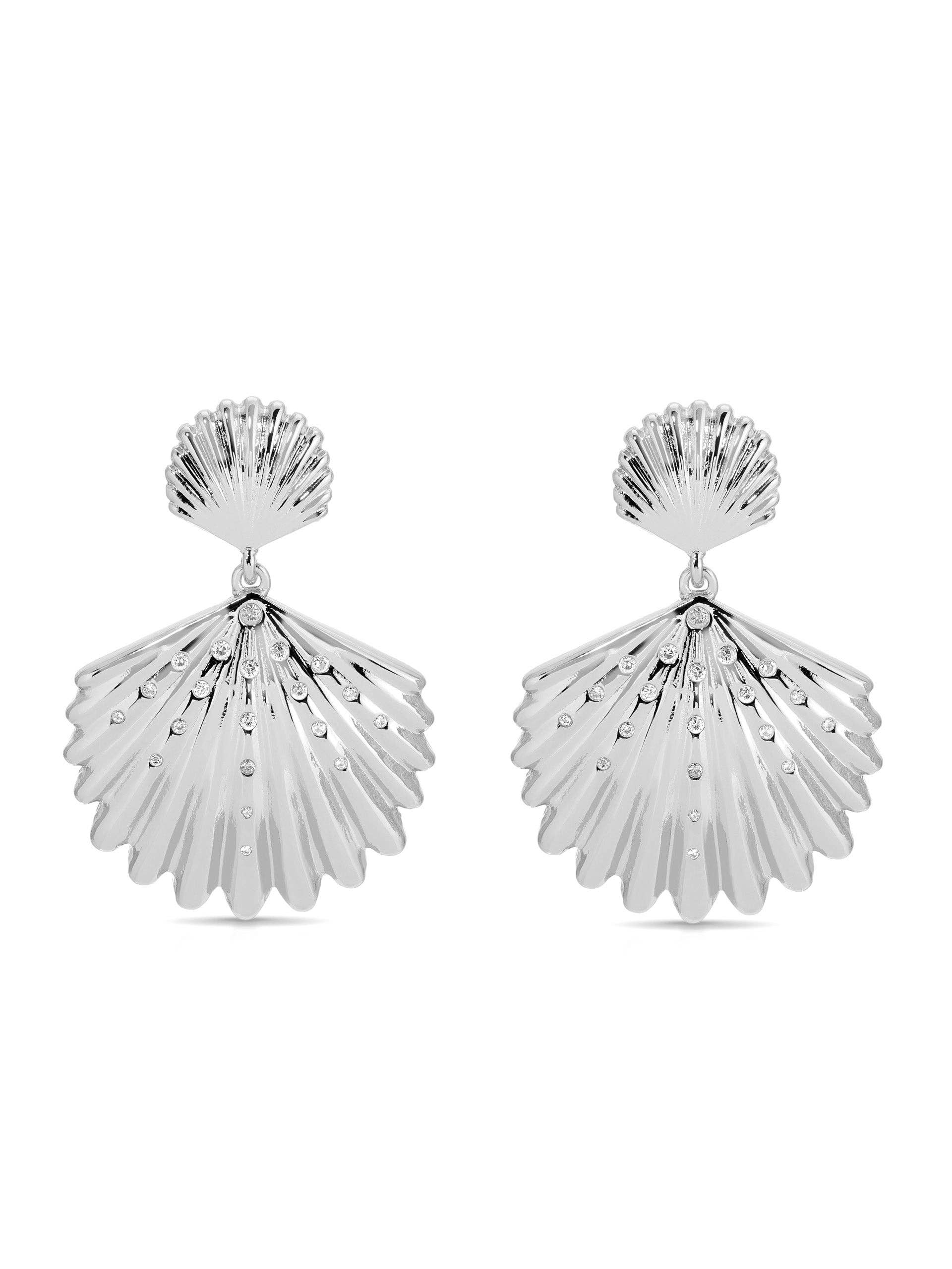 Ettika Sun-drenched Shell Earrings