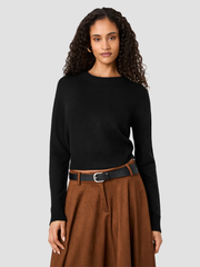 French Connection Babysoft Crew Neck Long Sleeve Sweater
