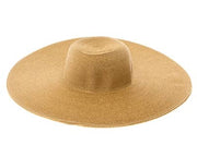 Wide Brim Straw Beach Hat