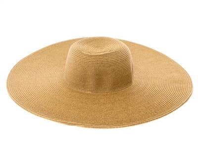 Wide Brim Straw Beach Hat