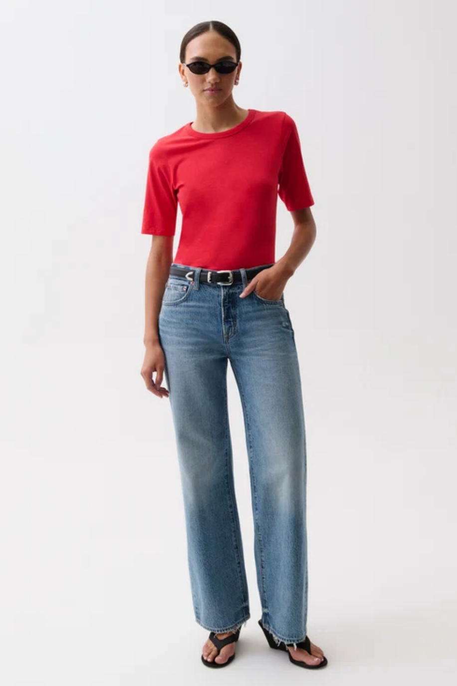 Pistola Harlowe Relaxed Baggy Jean (Serpentine Vintage)
