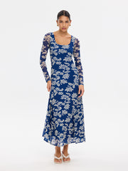 Linda Mesh Maxi Dress