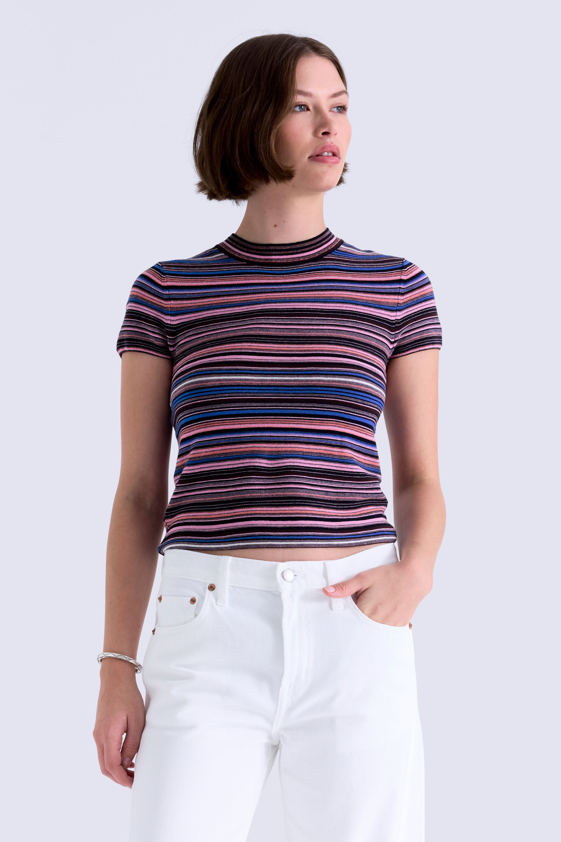 EGYPTIAN BLUE MULTI STRIPE