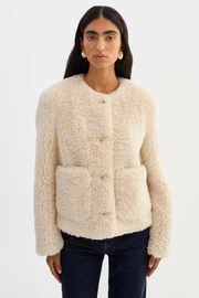 LAMARQUE Emilia Sherpa Jacket