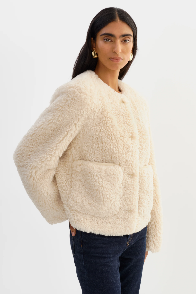 LAMARQUE Emilia Sherpa Jacket