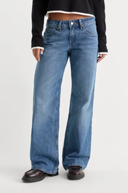 GOOD AMERICAN Vintage Low Loose Jeans