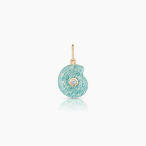 THATCH Nautilus Spiral Shell Charm