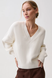 Pistola Nika Heavyweight V-Neck Sweater