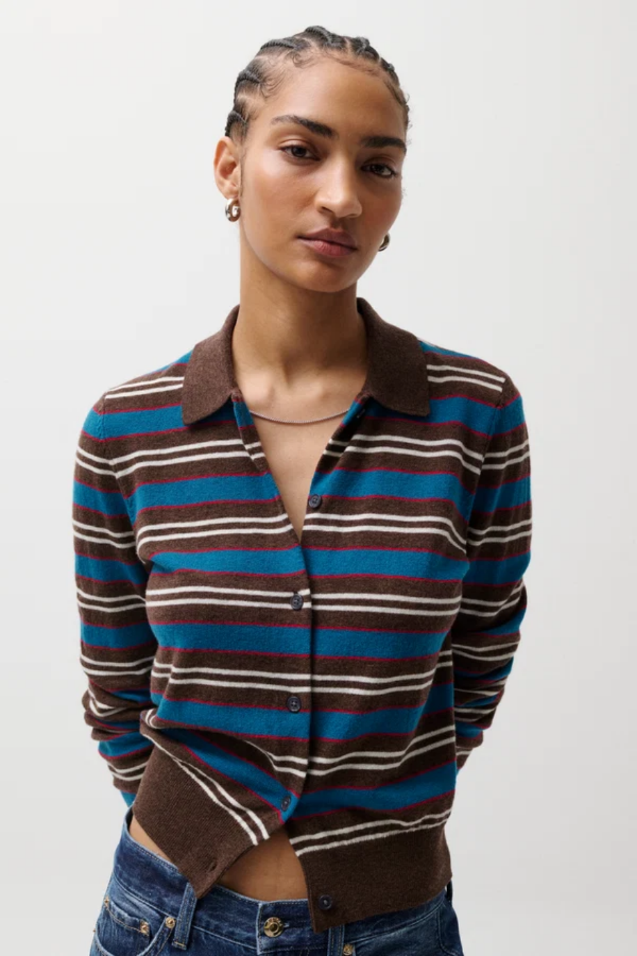 Pistola Lyvia Merino Polo Cardigan