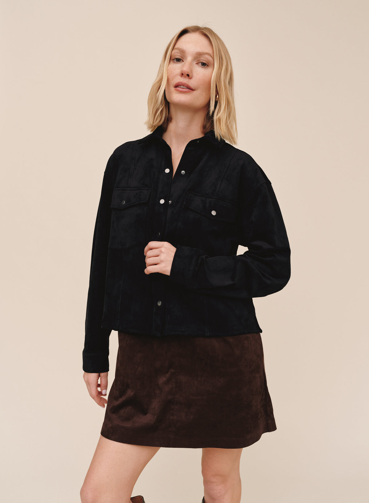 B2941-K26-300 - SEAMED POCKET SHACKET