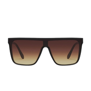 QUAY Nightfall Oversized Shield Sunglasses